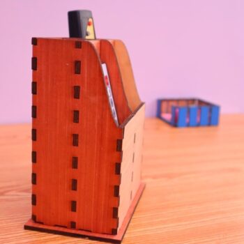 Intra απο ξύλο plywood 3mm-4mm πάχος - Βάση στήριξης τηλεχειριστηρίου Caddy Δίασταση 30x30 cm Intraeaxys-51rr3vm1 - Image 3