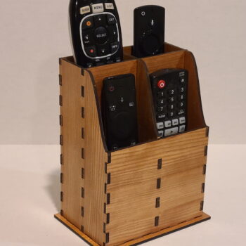 Intra απο ξύλο plywood 3mm-4mm πάχος - Τηλεχειριστήριο Caddy Δίασταση 30x30 cm Intraeaxys-075ywnmo - Image 1