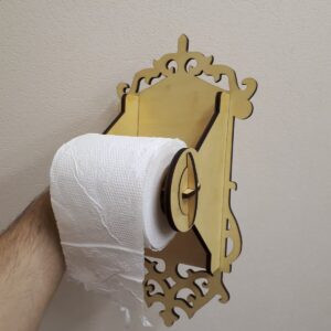 Intra απο ξύλο plywood 3mm-4mm πάχος - Θήκη για χαρτί υγείας Δίασταση 30x30 cm Intraeaxys-joenx6o6