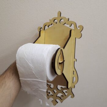 Intra απο ξύλο plywood 3mm-4mm πάχος - Θήκη για χαρτί υγείας Δίασταση 30x30 cm Intraeaxys-joenx6o6 - Image 1