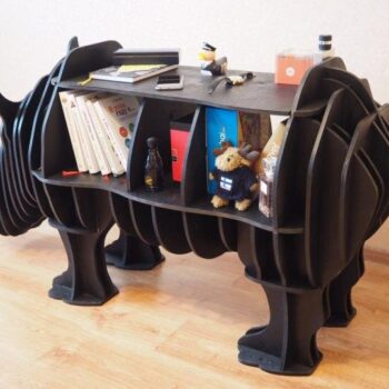 Intra απο ξύλο plywood 3mm-4mm πάχος - Ράφι Rhino 8mm Δίασταση 30x30 cm Intraeaxys-eo0qn851 - Image 1