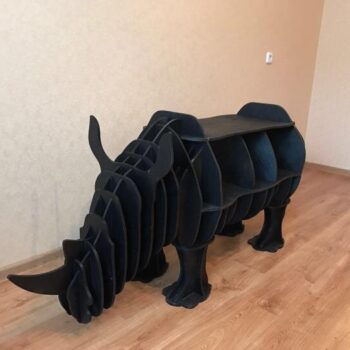 Intra απο ξύλο plywood 3mm-4mm πάχος - Ράφι Rhino 8mm Δίασταση 30x30 cm Intraeaxys-r7vmqn57 - Image 1