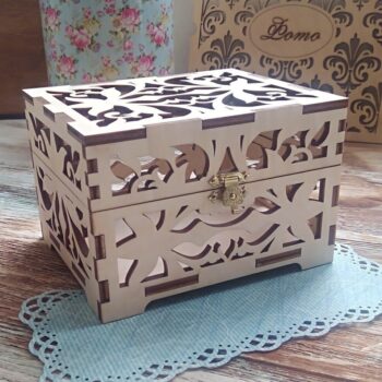 Intra απο ξύλο plywood 3mm-4mm πάχος - Ξύλινο Διακόσμηση Δαχτυλίδι Κουτί 4mm Δίασταση 30x30 cm Intraeaxys-e1gkvevo - Image 1