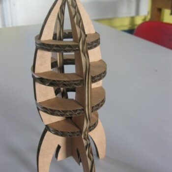 Intra απο ξύλο plywood 3mm-4mm πάχος - Πύραυλος από χαρτόνι Δίασταση 30x30 cm Intraeaxys-e1g53e8o - Image 1