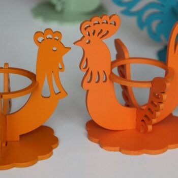 Intra απο ξύλο plywood 3mm-4mm πάχος - Διακοσμητικές βάσεις για πασχαλινά αυγά κόκορας κόκορας Δίασταση 30x30 cm Intraeaxys-m1d6rwx7 - Image 1