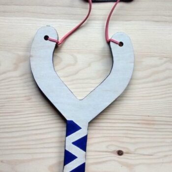 Intra απο ξύλο plywood 3mm-4mm πάχος - Sling Shot Κόντρα πλακέ σημύδας Δίασταση 30x30 cm Intraeaxys-91jdjm51 - Image 1