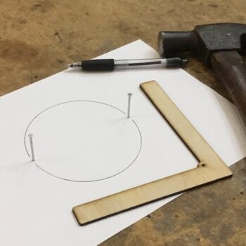 Intra απο ξύλο plywood 3mm-4mm πάχος - Εφαπτομενικός χάρακας Δίασταση 30x30 cm Intraeaxys-eo4yq5go - Image 4