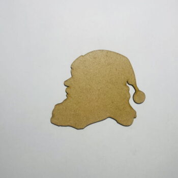 Intra απο ξύλο plywood 3mm-4mm πάχος - Ημιτελές ξύλινο σχήμα κεφαλιού Άγιου Βασίλη Δίασταση 30x30 cm Intraeaxys-pok369d7 - Image 1