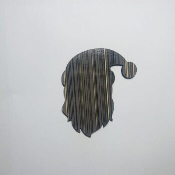 Intra απο ξύλο plywood 3mm-4mm πάχος - Ημιτελής Ξύλινη Χριστουγεννιάτικη διακόσμηση σε σχήμα κεφαλιού Άγιου Βασίλη Δίασταση 30x30 cm Intraeaxys-eo0qep51 - Image 1