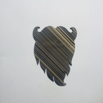 Intra απο ξύλο plywood 3mm-4mm πάχος - Ξύλινο σχήμα γενειάδας Άγιου Βασίλη Δίασταση 30x30 cm Intraeaxys-ro6ynwn7 - Image 1