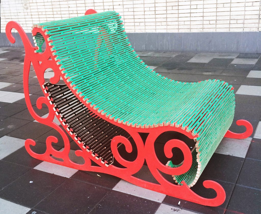 Intra απο ξύλο plywood 3mm-4mm πάχος - Ξύλινο έλκηθρο Άγιου Βασίλη 12mm Δίασταση 30x30 cm Intraeaxys-yon0w6k7