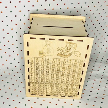 Intra απο ξύλο plywood 3mm-4mm πάχος - Κουμπαράς 365 ημερών Δίασταση 30x30 cm Intraeaxys-51rrgqd1 - Image 1