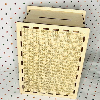 Intra απο ξύλο plywood 3mm-4mm πάχος - Κουμπαράς 365 ημερών Δίασταση 30x30 cm Intraeaxys-51rrgqd1 - Image 3