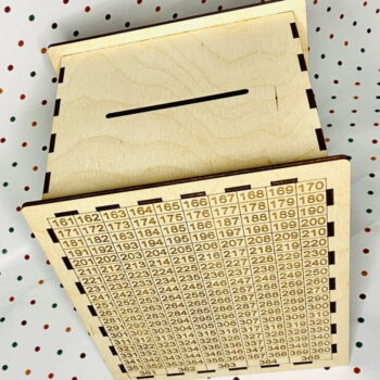 Intra απο ξύλο plywood 3mm-4mm πάχος - Κουμπαράς 365 ημερών Δίασταση 30x30 cm Intraeaxys-51rrgqd1 - Image 4