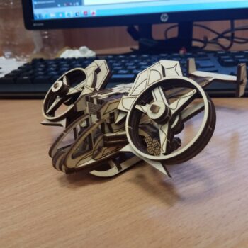 Intra απο ξύλο plywood 3mm-4mm πάχος - AT-99 Scorpion Gunship Δίασταση 30x30 cm Intraeaxys-eo4qljd7 - Image 1