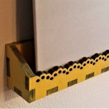 Intra απο ξύλο plywood 3mm-4mm πάχος - Ράφι εμφάνισης άλμπουμ Δίασταση 30x30 cm Intraeaxys-voqdl851 - Image 5