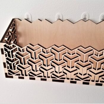 Intra απο ξύλο plywood 3mm-4mm πάχος - Wall Mail Organizer Δίασταση 30x30 cm Intraeaxys-r1z0vnmo - Image 4