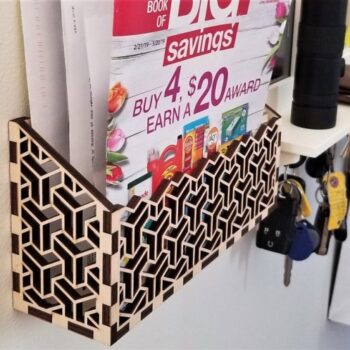 Intra απο ξύλο plywood 3mm-4mm πάχος - Wall Mail Organizer Δίασταση 30x30 cm Intraeaxys-r1z0vnmo - Image 5