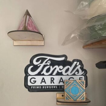 Intra απο ξύλο plywood 3mm-4mm πάχος - Ράφι του Star Wars Holocron Δίασταση 30x30 cm Intraeaxys-zo98mjy1 - Image 1