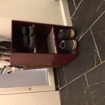 Intra απο ξύλο plywood 3mm-4mm πάχος - Ντουλάπι παπουτσιών / Απλό Μικρό Παραμετρικό Ντουλάπι Δίασταση 30x30 cm Intraeaxys-d1lm2exo - Image 3