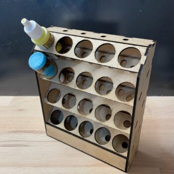 Intra απο ξύλο plywood 3mm-4mm πάχος - Ακρυλική βάση βαφής Δίασταση 30x30 cm Intraeaxys-075yggmo - Image 1