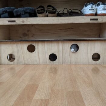 Intra απο ξύλο plywood 3mm-4mm πάχος - Σχάρα παπουτσιών Δίασταση 30x30 cm Intraeaxys-e1gk64yo - Image 4