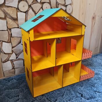 Intra απο ξύλο plywood 3mm-4mm πάχος - Ξύλινο κουκλόσπιτο Δίασταση 30x30 cm Intraeaxys-eo4qxj87 - Image 1