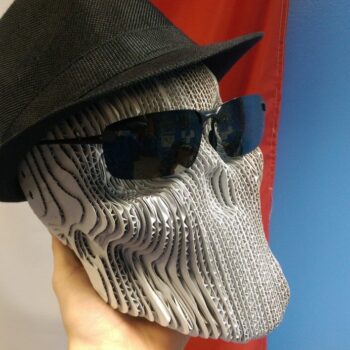 Intra απο ξύλο plywood 3mm-4mm πάχος - Κρανίο από χαρτόνι Δίασταση 30x30 cm Intraeaxys-eo4qzzw7 - Image 1