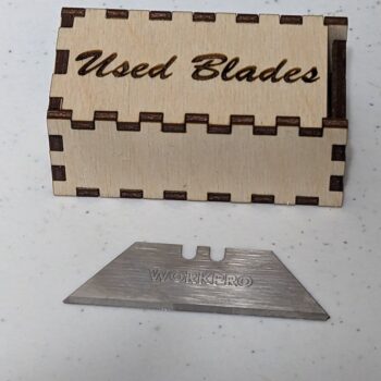 Intra απο ξύλο plywood 3mm-4mm πάχος - Κουτί αποθήκευσης λεπίδας ξυραφιού Δίασταση 30x30 cm Intraeaxys-eo20em67 - Image 1