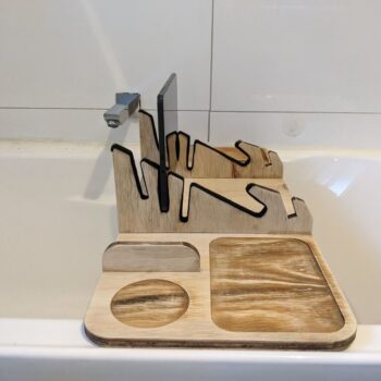 Intra απο ξύλο plywood 3mm-4mm πάχος - Μπάνιο Caddy 12mm Δίασταση 30x30 cm Intraeaxys-joedjg91 - Image 5