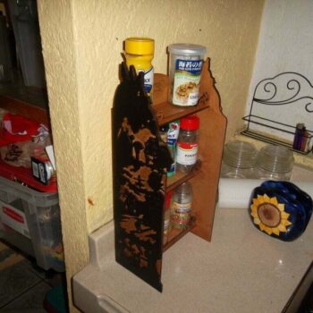 Intra απο ξύλο plywood 3mm-4mm πάχος - Ξύλινη σχάρα μπαχαρικών Δίασταση 30x30 cm Intraeaxys-yon0n5k7 - Image 1