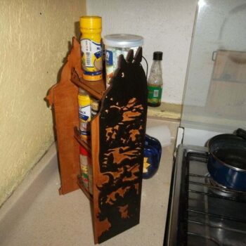 Intra απο ξύλο plywood 3mm-4mm πάχος - Ξύλινη σχάρα μπαχαρικών Δίασταση 30x30 cm Intraeaxys-yon0n5k7 - Image 4