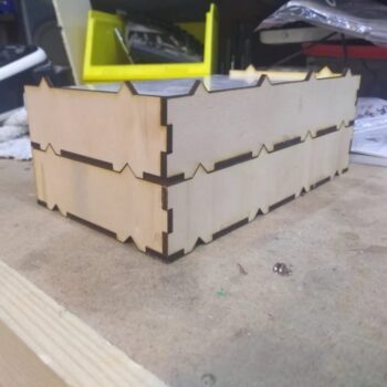 Intra απο ξύλο plywood 3mm-4mm πάχος - Στοιβαζόμενο Box Organizer Δίασταση 30x30 cm Intraeaxys-joerev57 - Image 5