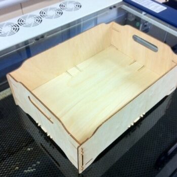 Intra απο ξύλο plywood 3mm-4mm πάχος - Στοιβαζόμενος δίσκος 3mm Δίασταση 30x30 cm Intraeaxys-67wl2rw1 - Image 1