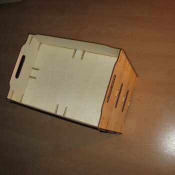 Intra απο ξύλο plywood 3mm-4mm πάχος - Ξύλινα κουτιά που στοιβάζονται Δίασταση 30x30 cm Intraeaxys-51rrlgr1 - Image 3