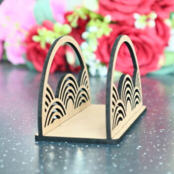 Intra απο ξύλο plywood 3mm-4mm πάχος - Διακοσμητικό τραπεζιού φανταχτερής θήκης χαρτοπετσέτας Δίασταση 30x30 cm Intraeaxys-eoxle0vo - Image 5