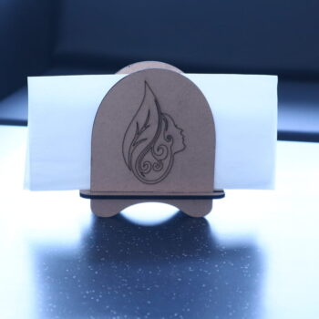 Intra απο ξύλο plywood 3mm-4mm πάχος - Διακόσμηση επιτραπέζιου θήκης χαρτοπετσέτας Δίασταση 30x30 cm Intraeaxys-r7vm9267 - Image 5