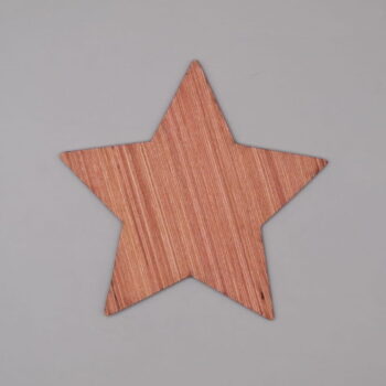 Intra απο ξύλο plywood 3mm-4mm πάχος - Ημιτελές Ξύλινο Σχήμα Κοπής Αστεριού για Χειροτεχνίες Δίασταση 30x30 cm Intraeaxys-6o3y2vr7 - Image 1