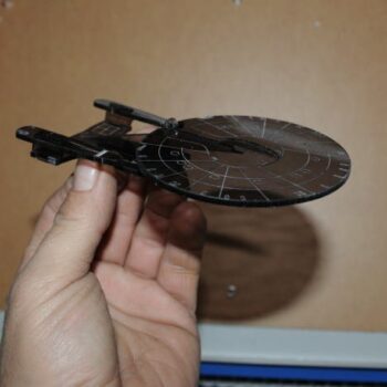 Intra απο ξύλο plywood 3mm-4mm πάχος - Star Trek USS Enterprise Δίασταση 30x30 cm Intraeaxys-qommlvpo - Image 1