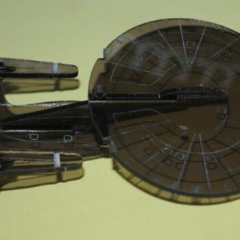 Intra απο ξύλο plywood 3mm-4mm πάχος - Star Trek USS Enterprise Δίασταση 30x30 cm Intraeaxys-qommlvpo - Image 4