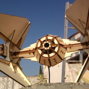 Intra απο ξύλο plywood 3mm-4mm πάχος - Tie Interceptor Δίασταση 30x30 cm Intraeaxys-qommlx8o - Image 1