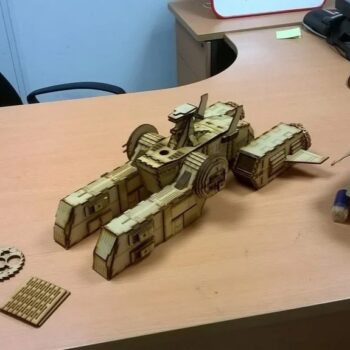 Intra απο ξύλο plywood 3mm-4mm πάχος - SCV-70 White Base 3D μοντέλο Δίασταση 30x30 cm Intraeaxys-e1g53wdo - Image 3