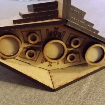 Intra απο ξύλο plywood 3mm-4mm πάχος - Star Wars Star Destroyer Δίασταση 30x30 cm Intraeaxys-91jkp8go - Image 4