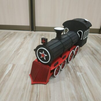 Intra απο ξύλο plywood 3mm-4mm πάχος - Ξύλινη Ατμομηχανή Τραίνο 3mm Δίασταση 30x30 cm Intraeaxys-67wld531 - Image 1