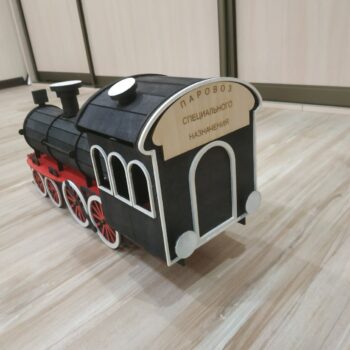 Intra απο ξύλο plywood 3mm-4mm πάχος - Ξύλινη Ατμομηχανή Τραίνο 3mm Δίασταση 30x30 cm Intraeaxys-67wld531 - Image 4