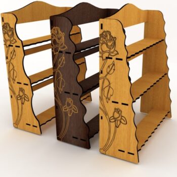 Intra απο ξύλο plywood 3mm-4mm πάχος - Ράφι Βήμα από κόντρα πλακέ Δίασταση 30x30 cm Intraeaxys-91jdm081 - Image 1