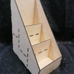 Intra απο ξύλο plywood 3mm-4mm πάχος - Βάση προβολής καρτ ποστάλ Δίασταση 30x30 cm Intraeaxys-078yxxmo