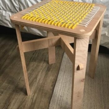 Intra απο ξύλο plywood 3mm-4mm πάχος - Πρότυπο ξύλου σκαμνιού Δίασταση 30x30 cm Intraeaxys-p7ymndz7 - Image 1