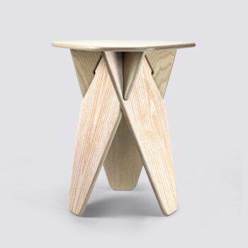 Intra απο ξύλο plywood 3mm-4mm πάχος - Τραπεζάκι σκαμπό πολλαπλών χρήσεων Μοντέρνο Έπιπλο Δίασταση 30x30 cm Intraeaxys-r7vm8yk7 - Image 4