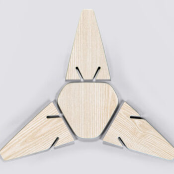 Intra απο ξύλο plywood 3mm-4mm πάχος - Τραπεζάκι σκαμπό πολλαπλών χρήσεων Μοντέρνο Έπιπλο Δίασταση 30x30 cm Intraeaxys-r7vm8yk7 - Image 5